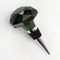 Dark Green Optic Crystal Bottle Stopper